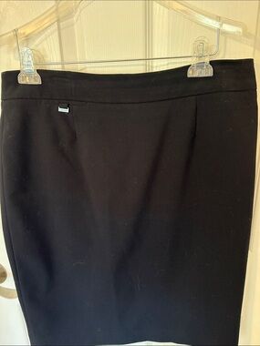 Calvin Klein Dark Navy Pencil Skirt